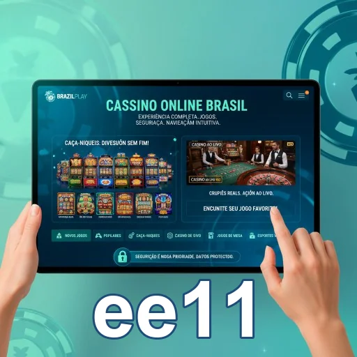 Usuário acessando cassino online pelo celular